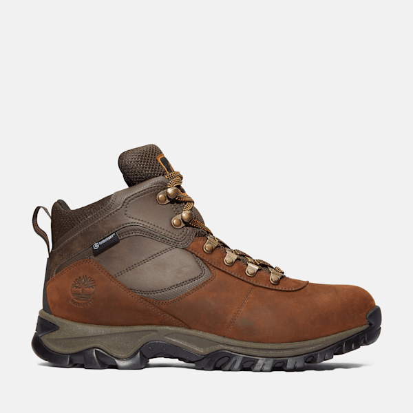 Timberland Mt Maddsen Mid Waterproof Hiking Boot Dark Brown Men'S