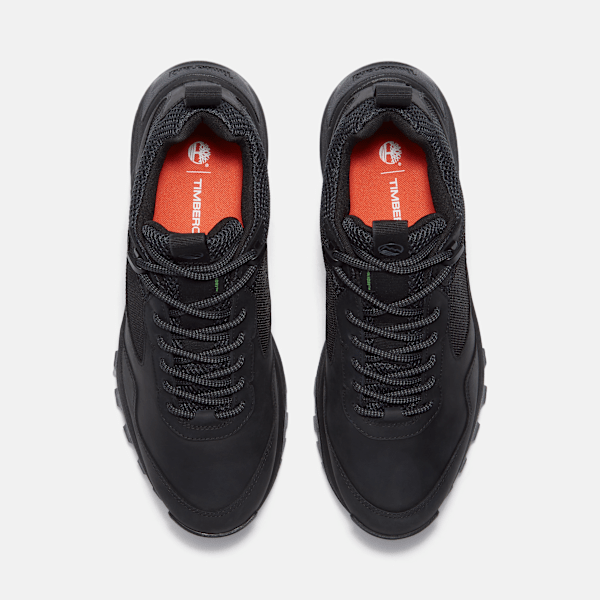 Timberland Mt Maddsen Peak Low Waterproof Hiking Boot Black Full-Grain Men'S