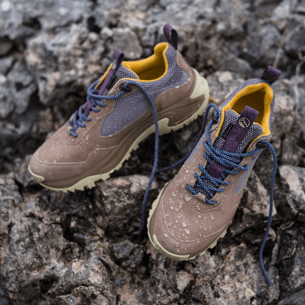 Timberland Mt Maddsen Peak Low Waterproof Hiking Boot Medium Beige Mesh/Grey Men'S