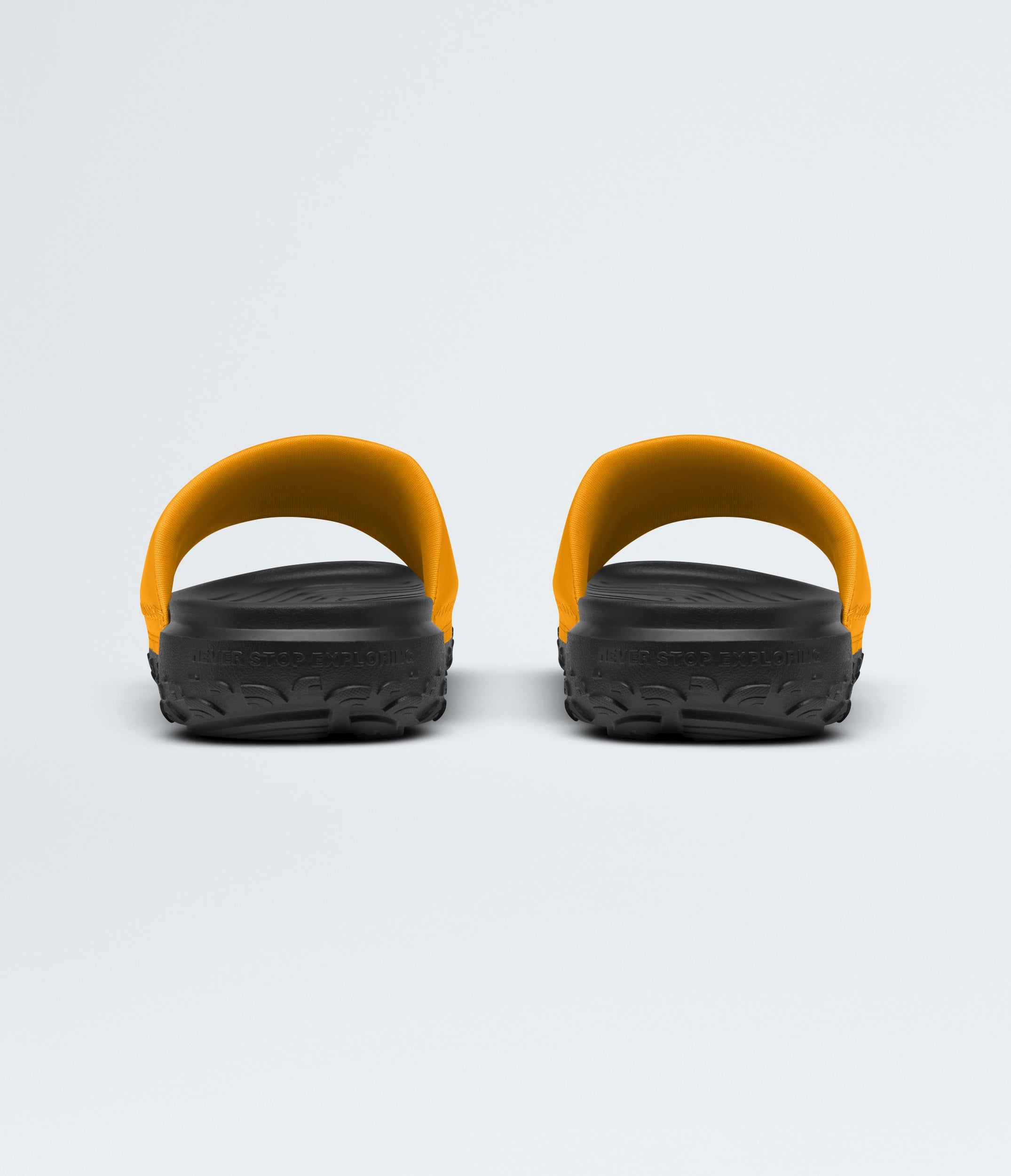 The North Face Mens Never Stop Cush Slides Summit Gold Summit Gold