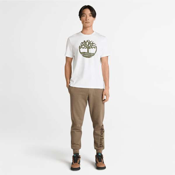 Timberland Northwood Floral T-Shirt White Men'S