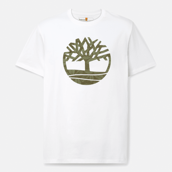 Timberland Northwood Floral T-Shirt White Men'S