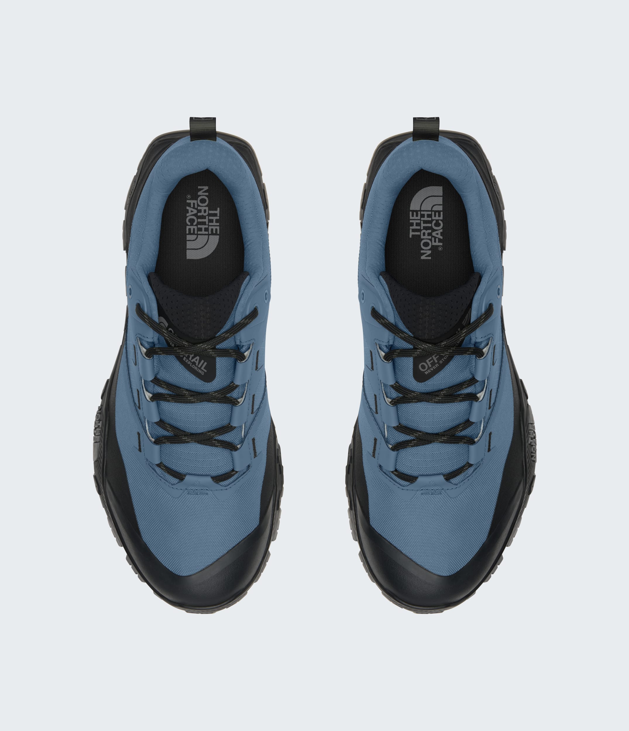 The North Face Mens Offtrail Hike Gore-Tex Shoes Winslor Blue-Tnf Black Winslor Blue-Tnf Black