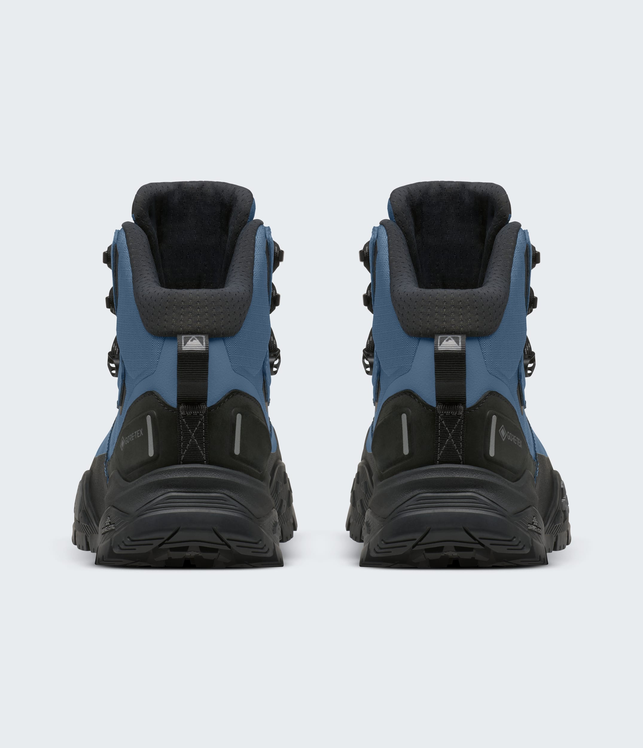 The North Face Mens Offtrail Hike Lt Mid Gore-Tex Boots Winslor Blue-Tnf Black Winslor Blue-Tnf Black