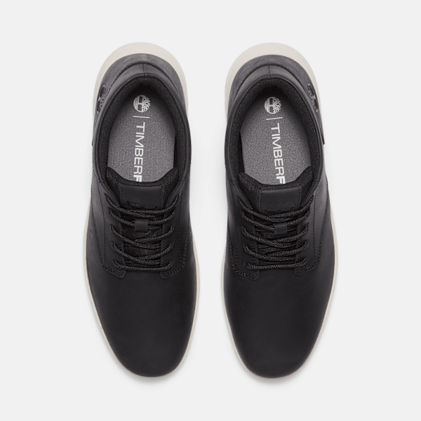 Timberland Parker Street Low Sneaker Black Full-Grain Men'S