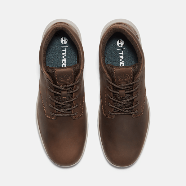 Timberland Parker Street Low Sneaker Dark Brown Full-Grain Men'S