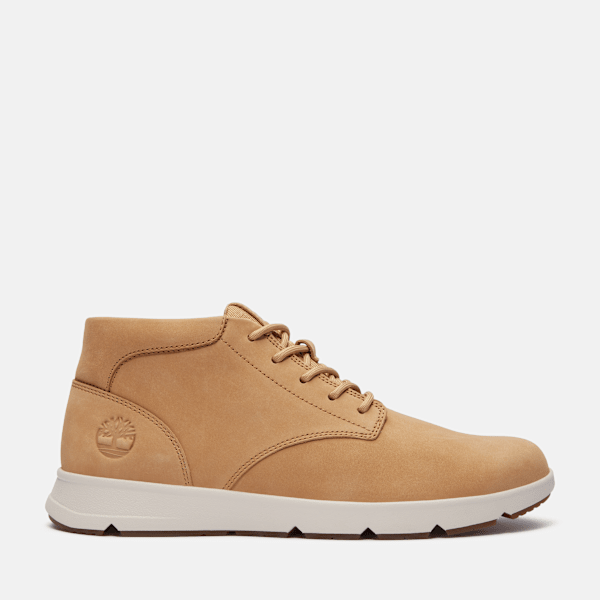 Timberland Parker Street Sneaker Medium Beige Nubuck Men'S
