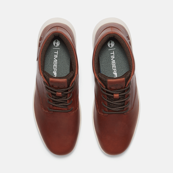 Timberland Parker Street Sneaker Rust Full-Grain Men'S