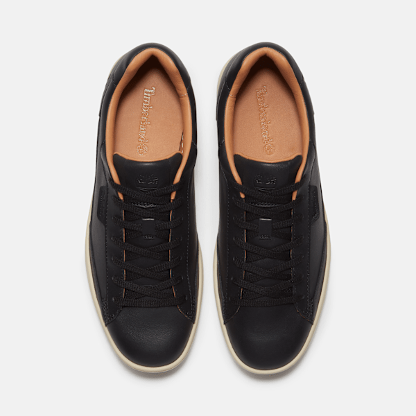 Timberland Portofino Pier Sneaker Black Full-Grain Men'S