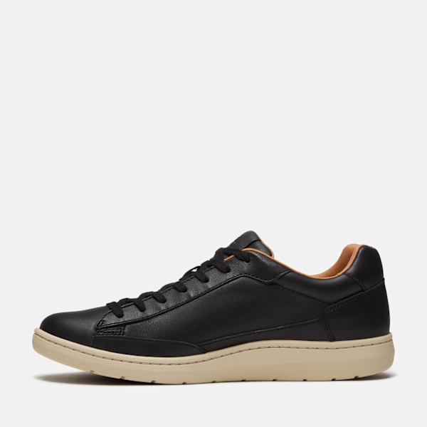 Timberland Portofino Pier Sneaker Black Full-Grain Men'S