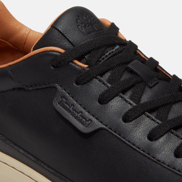 Timberland Portofino Pier Sneaker Black Full-Grain Men'S