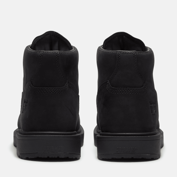 Timberland Power Shift Slip-Resistant Chukka Boot Black Full-Grain Men'S