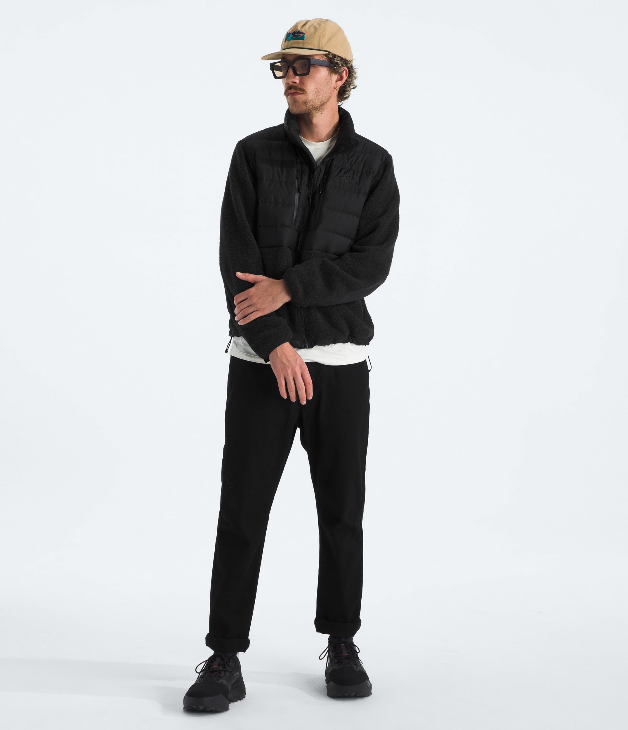 The North Face Men’s RMST Denali Tek Hybrid Jacket TNF Black