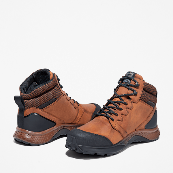 Timberland Reaxion Waterproof Work Sneaker Brown Men'S