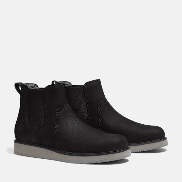 Timberland Redwood Edge Chelsea Boot Black Nubuck Men'S