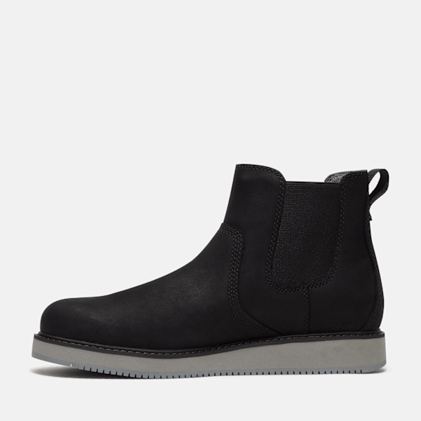 Timberland Redwood Edge Chelsea Boot Black Nubuck Men'S