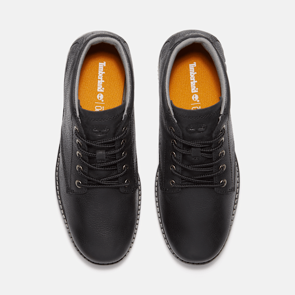 Timberland Redwood Edge Chukka Boot Black Full-Grain Men'S