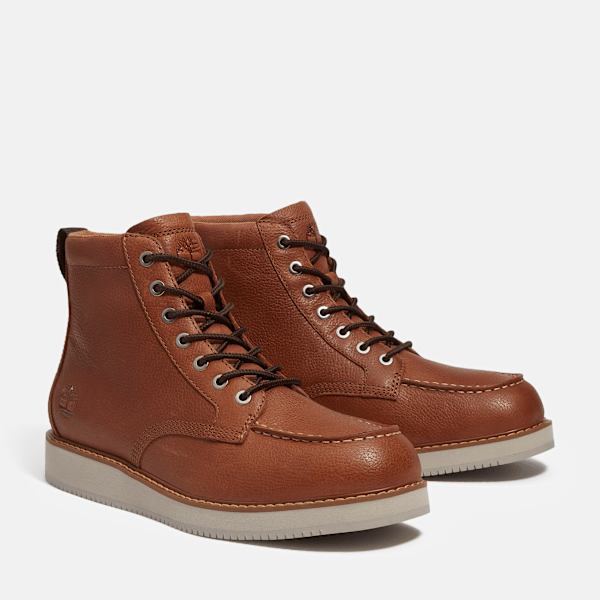 Timberland Redwood Edge Mid Lace-Up Boot Medium Brown Full-Grain Men'S