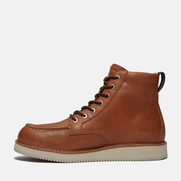 Timberland Redwood Edge Mid Lace-Up Boot Medium Brown Full-Grain Men'S