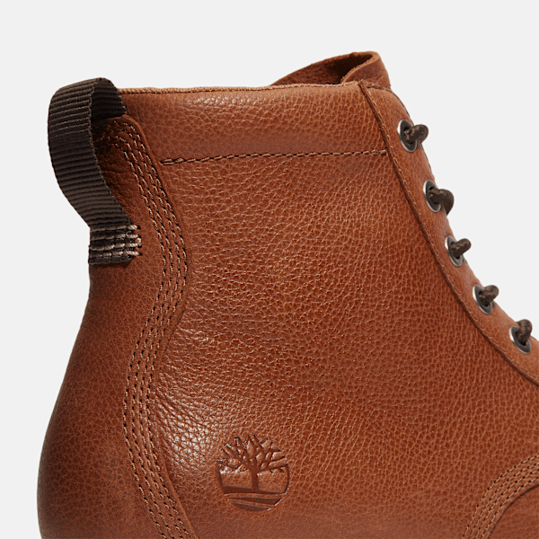 Timberland Redwood Edge Mid Lace-Up Boot Medium Brown Full-Grain Men'S