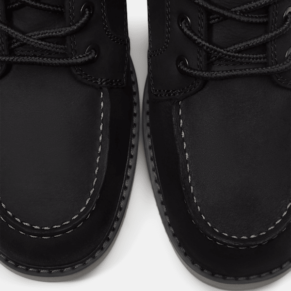 Timberland Redwood Edge Moc Toe Chukka Boot Black Nubuck Men'S