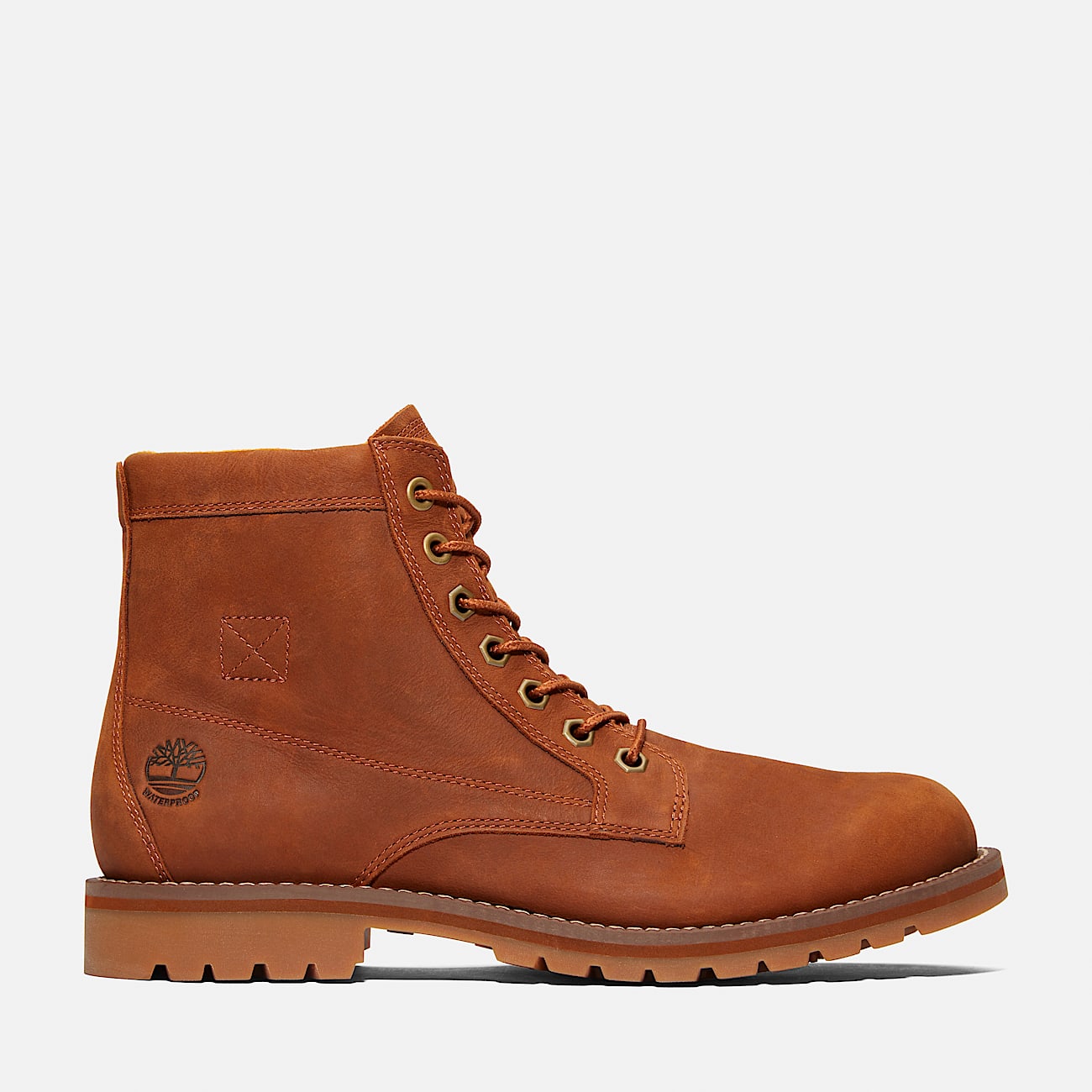 Timberland Men'S Redwood Falls Waterproof Boot Saddle Brown
