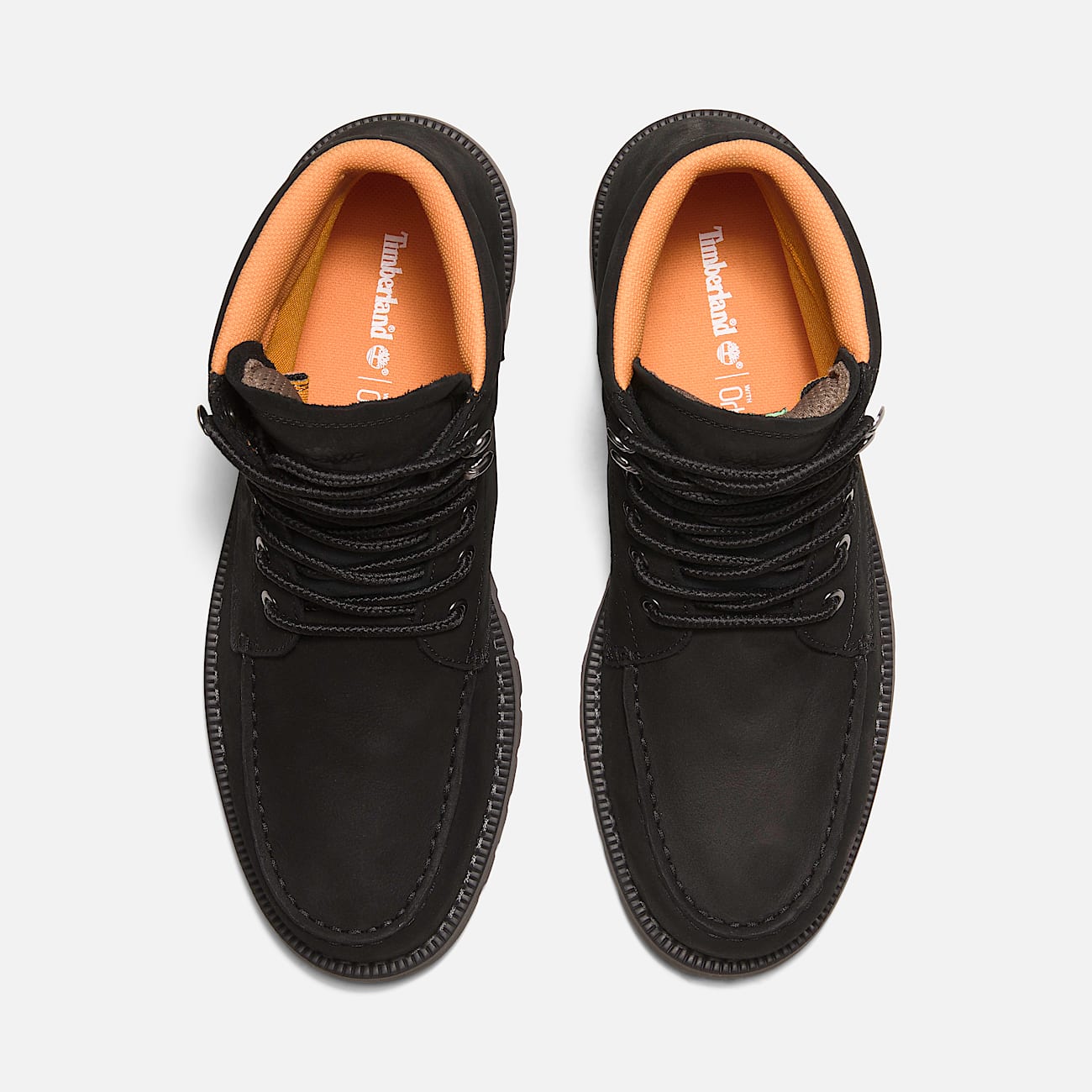 Timberland Men'S Redwood Falls Waterproof Moc-Toe Boot Black Nubuck