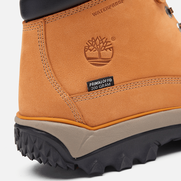 Timberland Rime Ridge Waterproof Mid Boot Wheat Nubuck Men'S