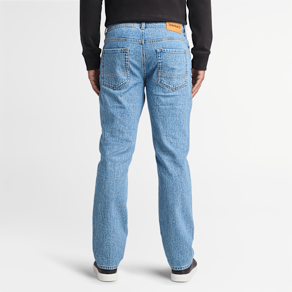 Timberland Sandown Straight-Fit Denim Pant Light Shade Men'S