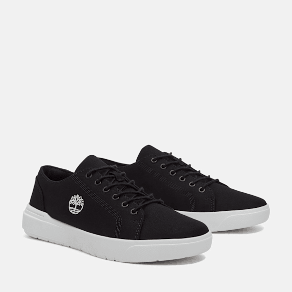 Timberland Seneca Bay Sneaker Black Canvas Men'S