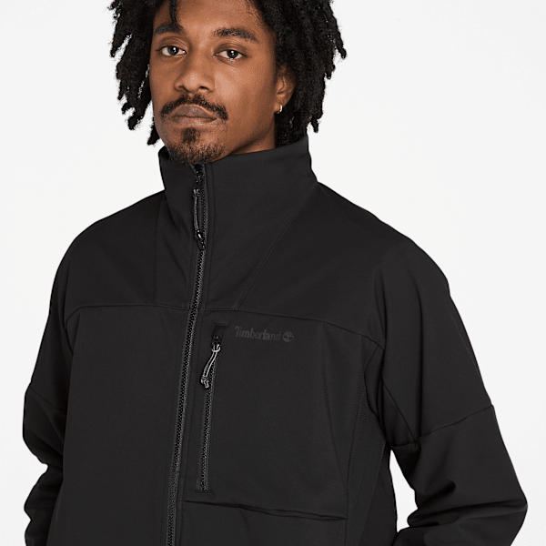 Timberland Softshell Jacket Black Men'S