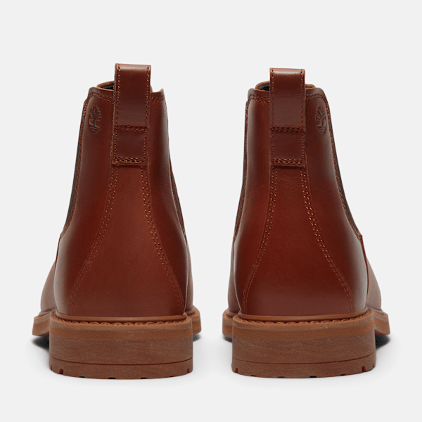 Timberland Stormbucks Chelsea Boot Rust Full-Grain Men'S