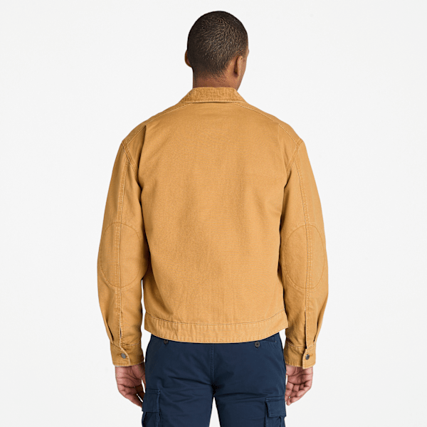 Timberland Strafford Washed Canvas Jacket Wheat Men'S