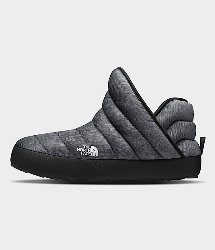 The North Face Mens Thermoball Traction Booties Phantom Grey Heather Print