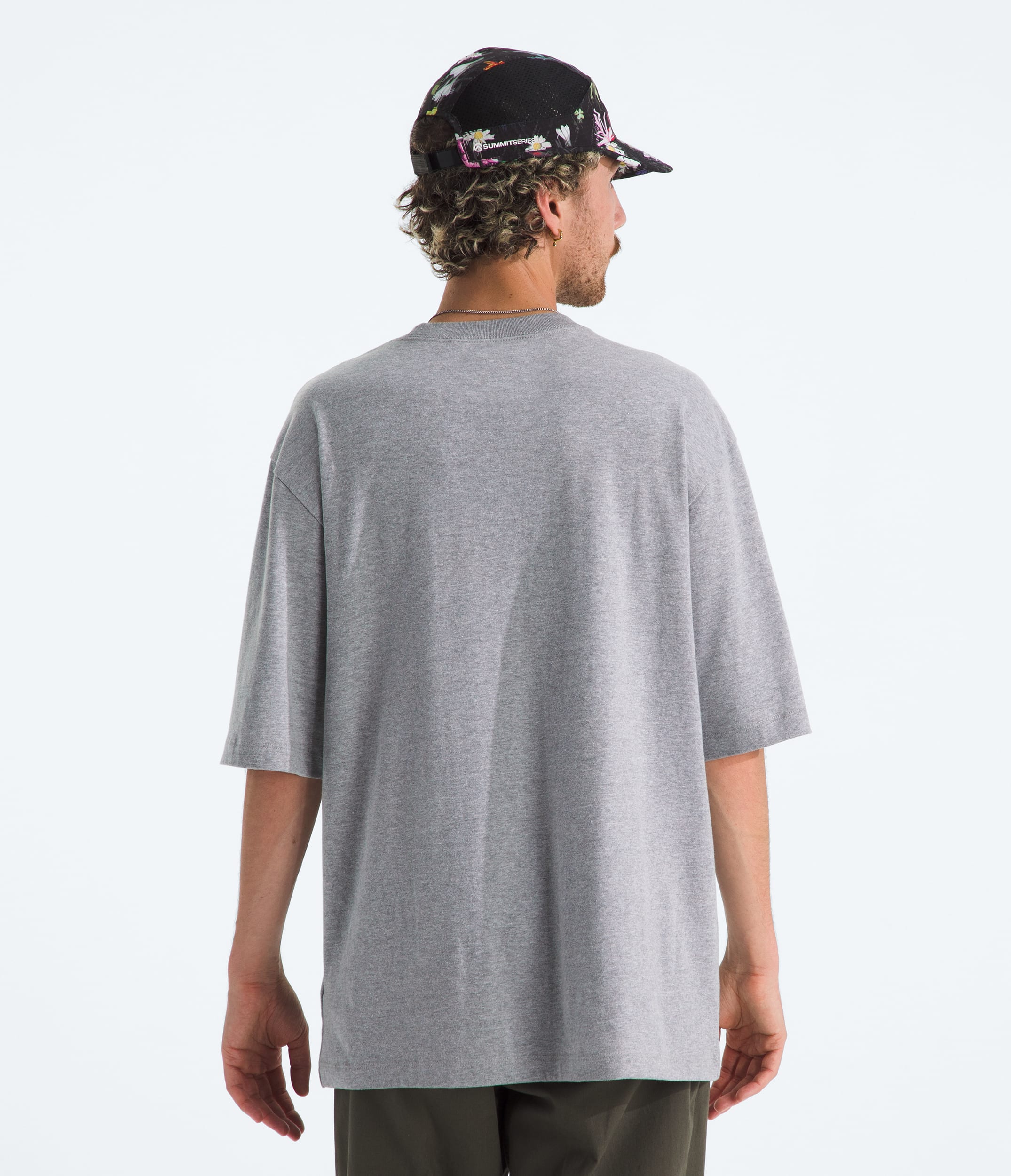 The North Face Men’s TNF™ Essential Simple Dome Oversize Short-Sleeve Tee TNF Pale Grey Heather