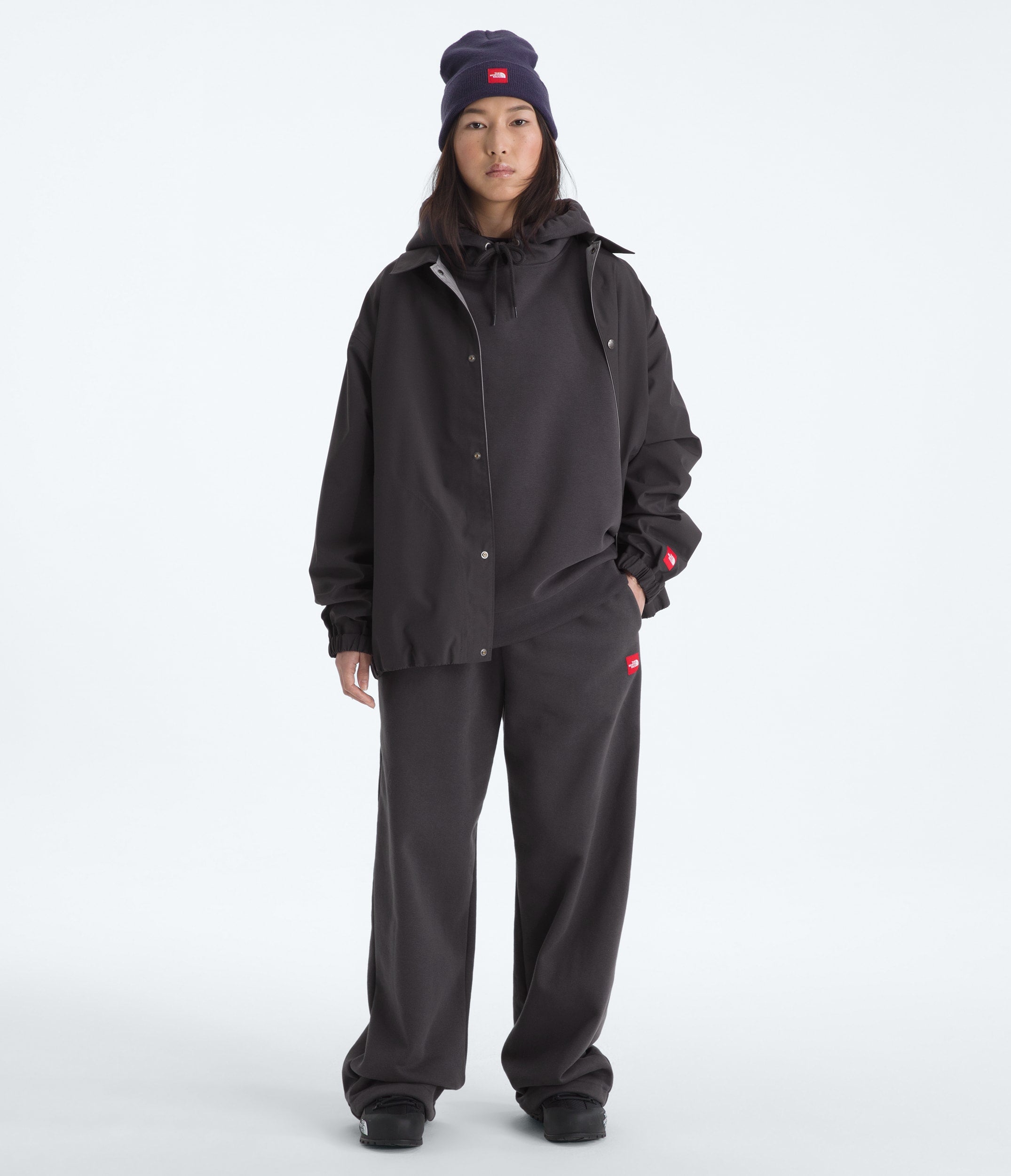 The North Face Men’s TNF™ Red Box Hoodie Obsidian