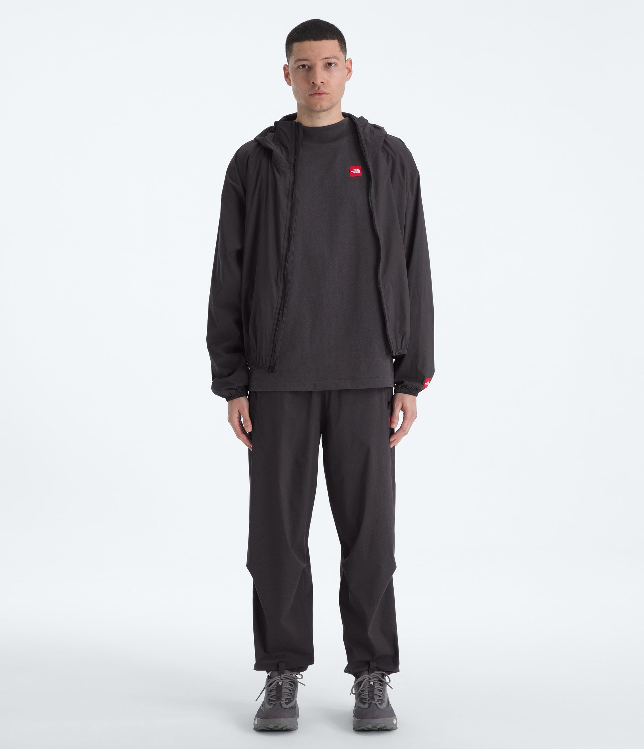 The North Face Men’s TNF™ Red Box Long-Sleeve Tee Obsidian
