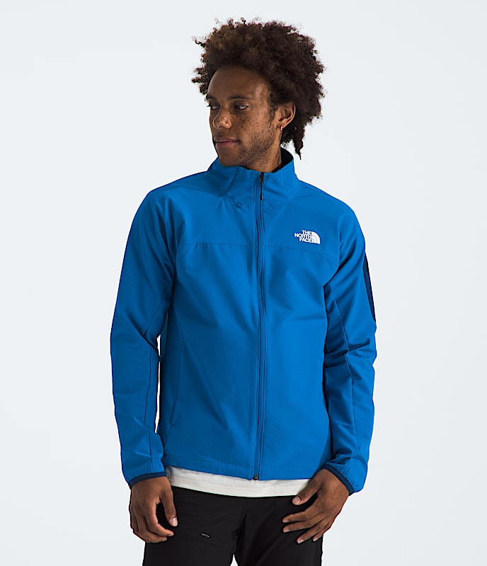 The North Face Men Tek Approach Jacket Bark Mist/Slate Moss Smoked Pearl/Anthracite Grey TNF Black Dusk Blue/Meridian Blue Hero Blue