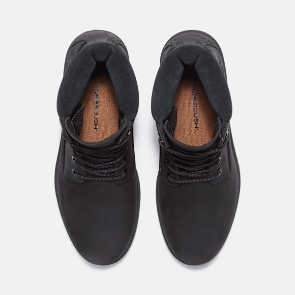 Timberland 25 6-Inch Waterproof Boot Black Full-Grain Men'S