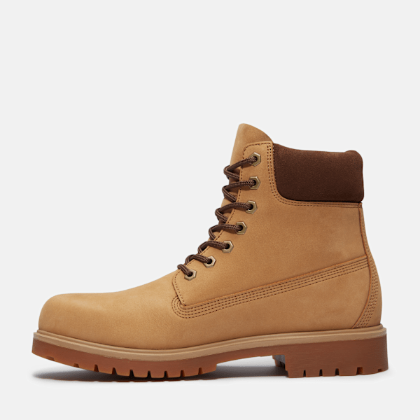 Timberland 25 6-Inch Waterproof Boot Medium Brown Nubuck Men'S