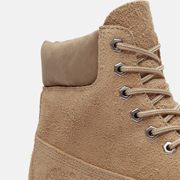 Timberland 25 6-Inch Waterproof Boot Natural Suede Men'S