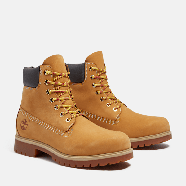 Timberland 25 6-Inch Waterproof Boot Wheat Nubuck Men'S