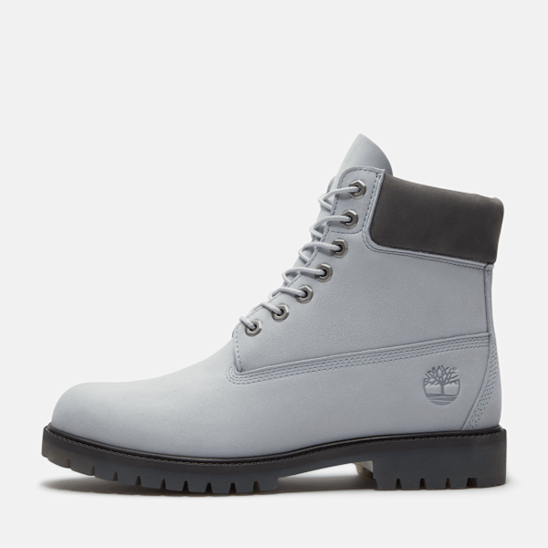 Timberland Alpine Glacier 6-Inch Waterproof Boot Glacier Grey Nubuck Men'S