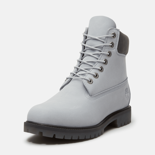 Timberland Alpine Glacier 6-Inch Waterproof Boot Glacier Grey Nubuck Men'S