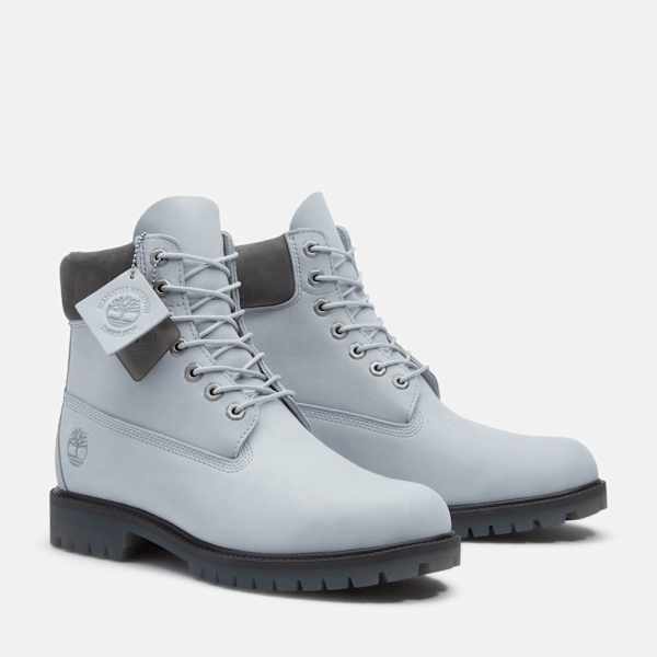 Timberland Alpine Glacier 6-Inch Waterproof Boot Glacier Grey Nubuck Men'S