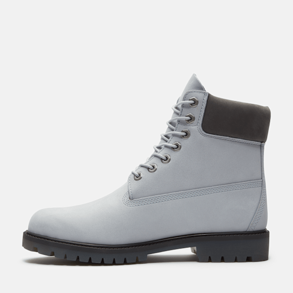 Timberland Alpine Glacier 6-Inch Waterproof Boot Glacier Grey Nubuck Men'S