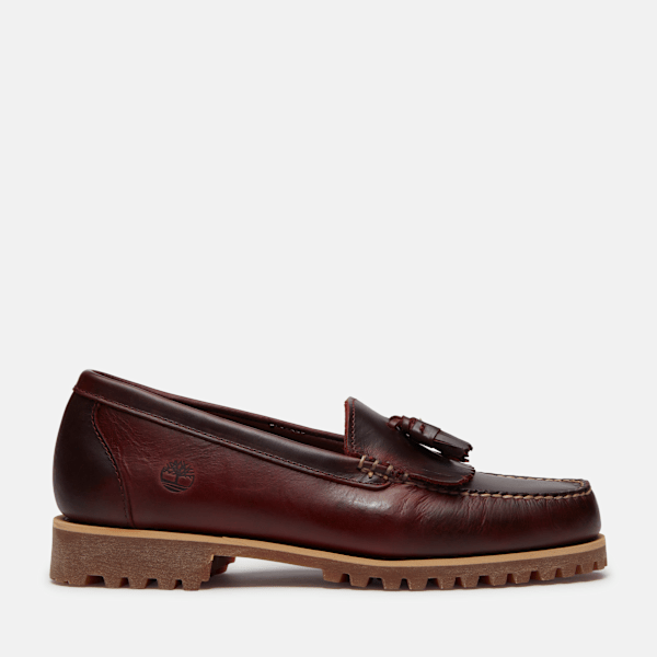 Timberland Authentic Loafer Burgundy Full-Grain Men'S