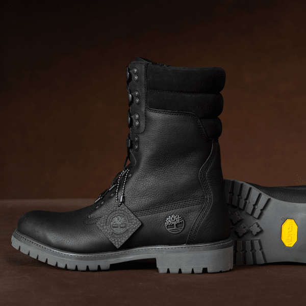 Timberland Emerald Woods Waterproof Super Boot Black Full-Grain Men'S