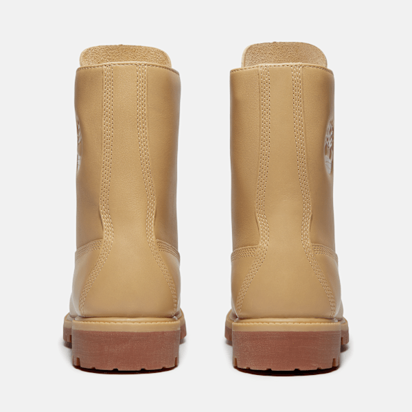 Timberland Founder'S Premium 8-Inch Waterproof Boot Beige Full-Grain Men'S