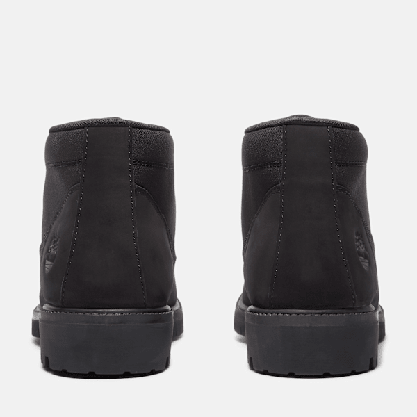 Timberland Heritage Mid Chukka Boot Black Nubuck Men'S